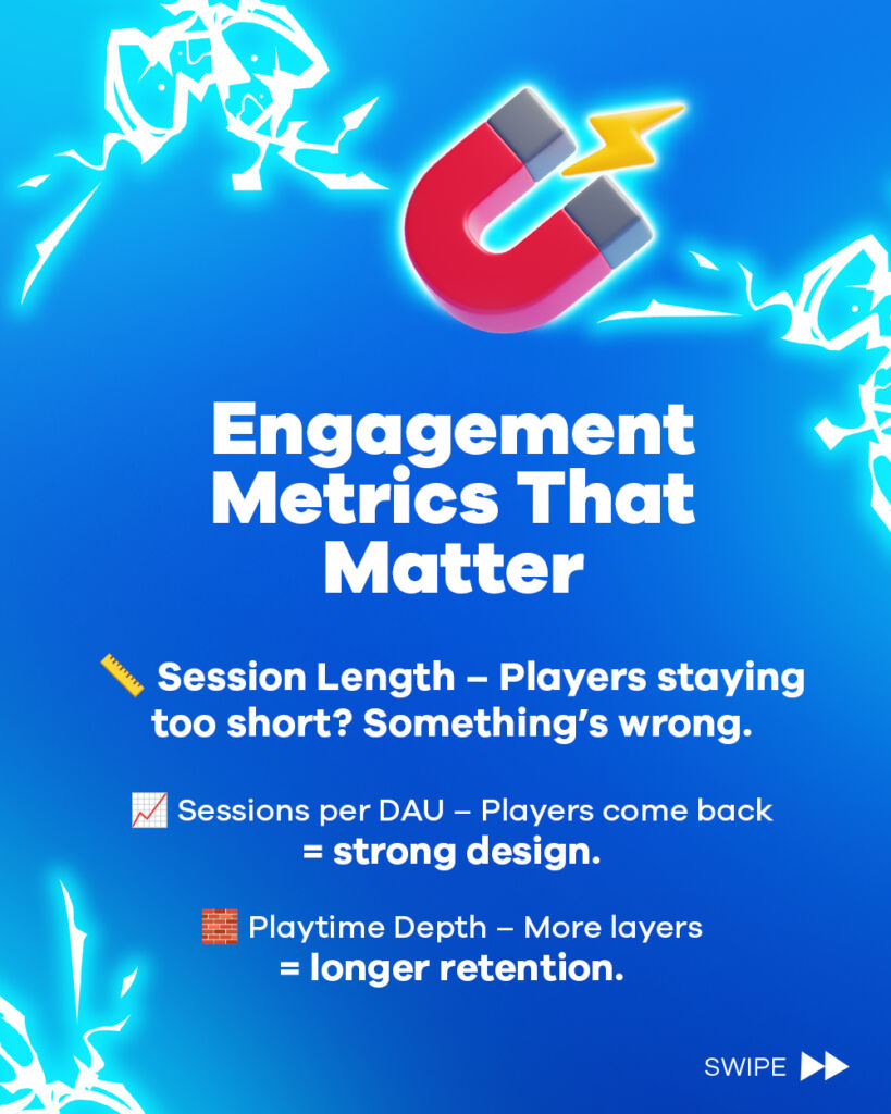 Engagement Metrics that Matter in Hybrid Casual Games