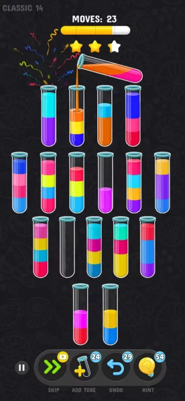 color water sort puzzle game - Level 23 color water sort puzzle game - Level 23