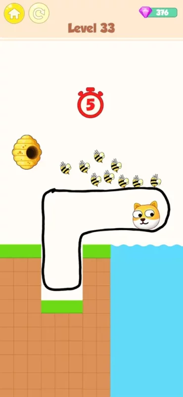 Save the Dog - Draw to Save Level 23 Save the Dog - Draw to Save Level 23