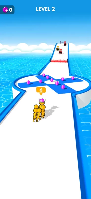 Crowd Battle 3D Game Level 2 Crowd Battle 3D Game Level 2