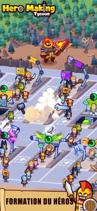 Hero Making Tycoon Gameplay Hero Making Tycoon Gameplay
