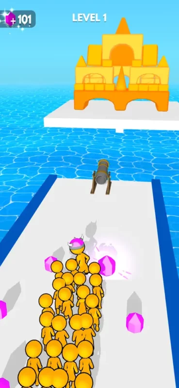 Crowd Battle 3D Game Level 1 Crowd Battle 3D Game Level 1