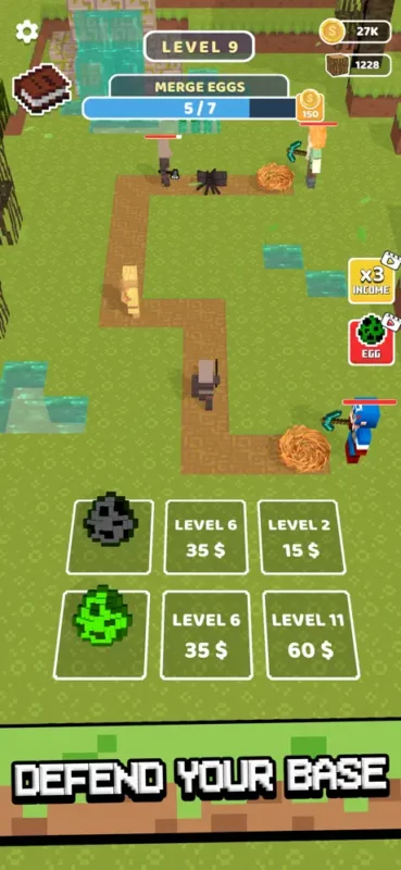 Craft & Merge - Egg Hero Games Level 9