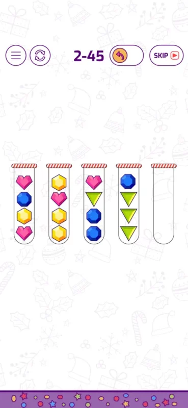 Bubble Sort Color Puzzle Video Game