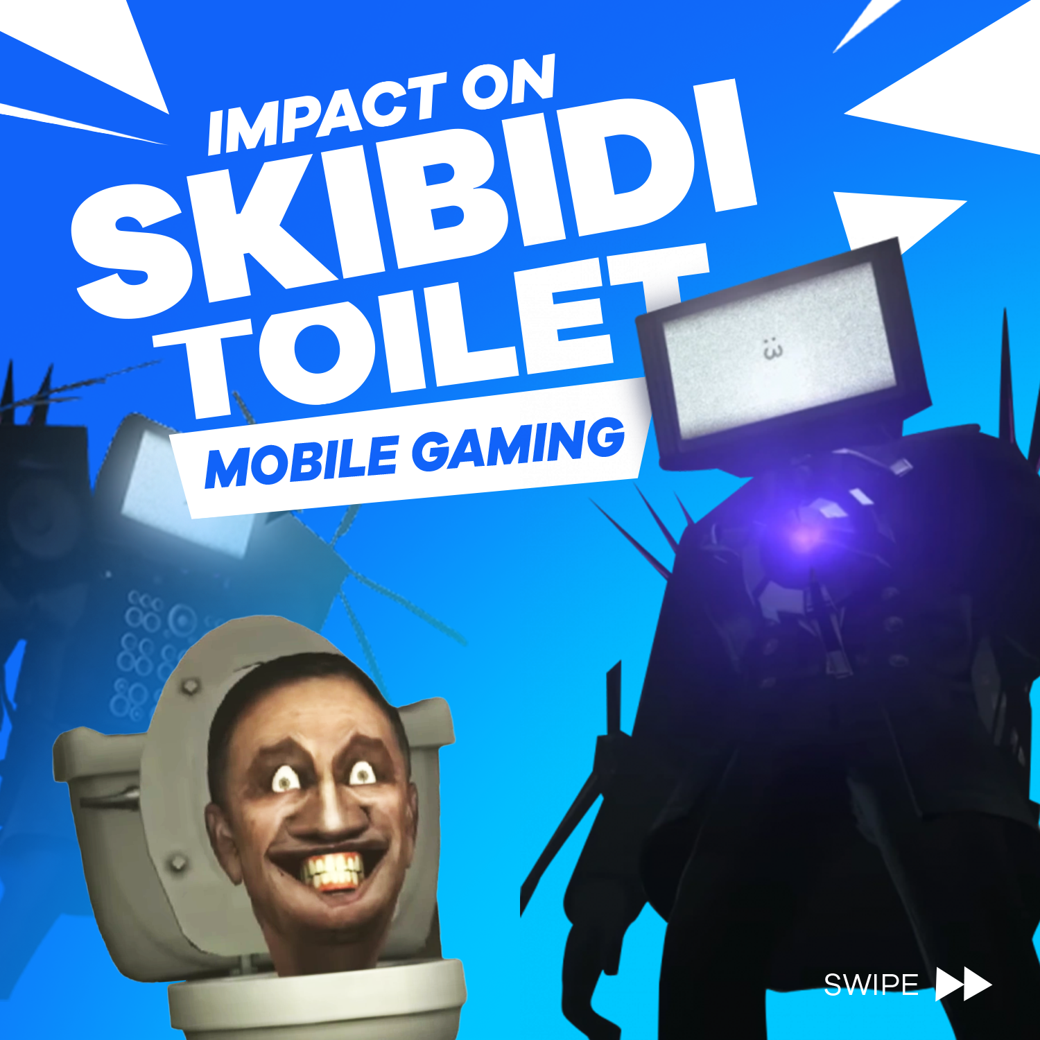 Skibidi dom dom yes yes but in popular mobile games 