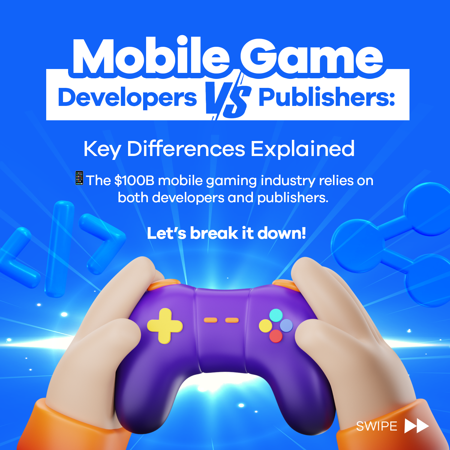 Mobile game publishers and developers