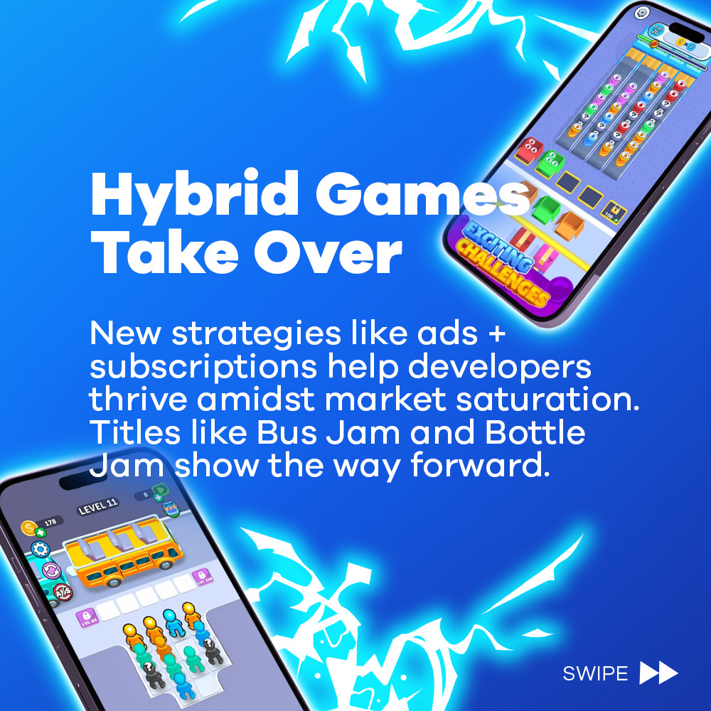 Hybrid Casual Mobile Games